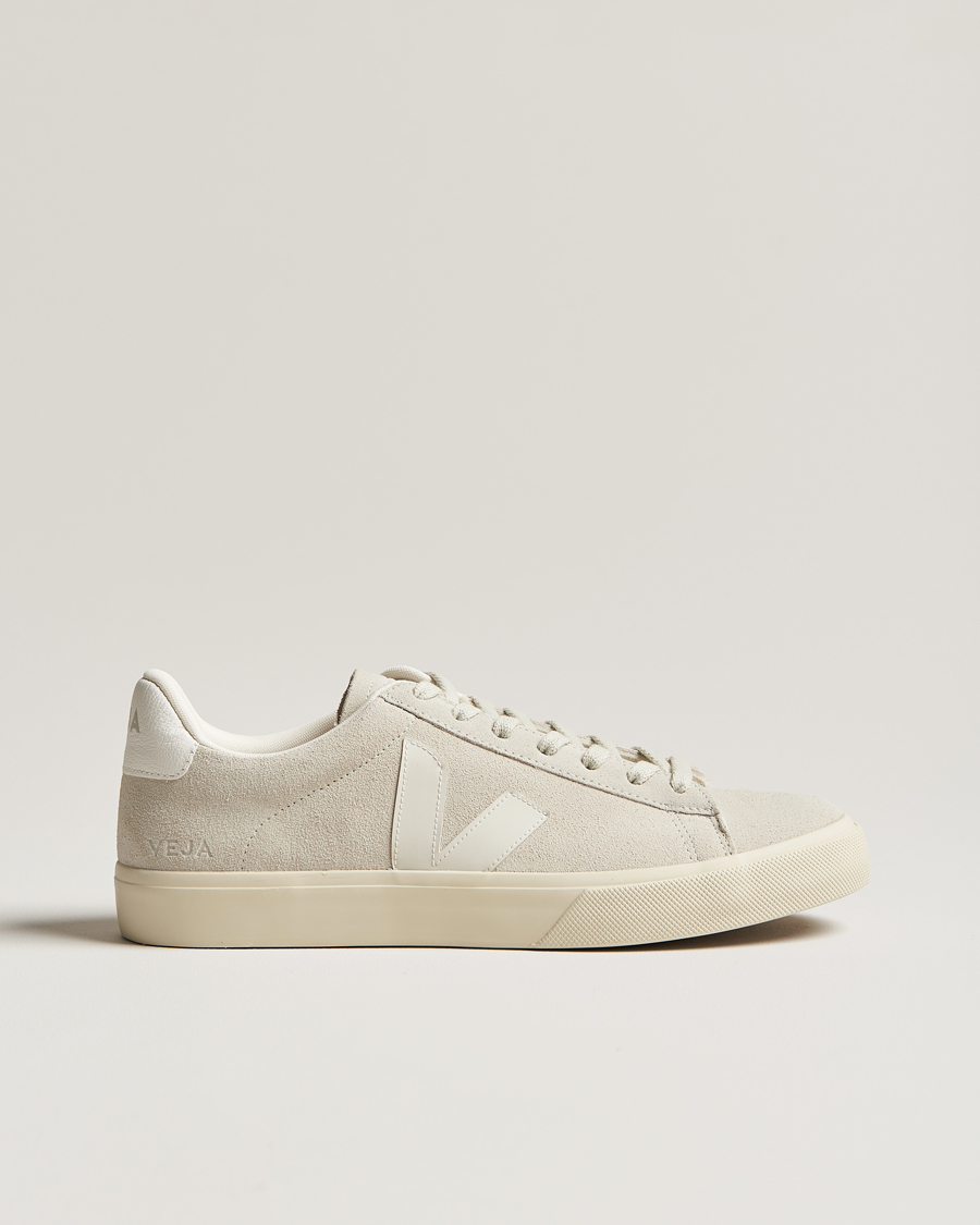 Herre | Veja Campo Suede Sneaker Natural White | Veja | Campo Suede Sneaker Natural White
