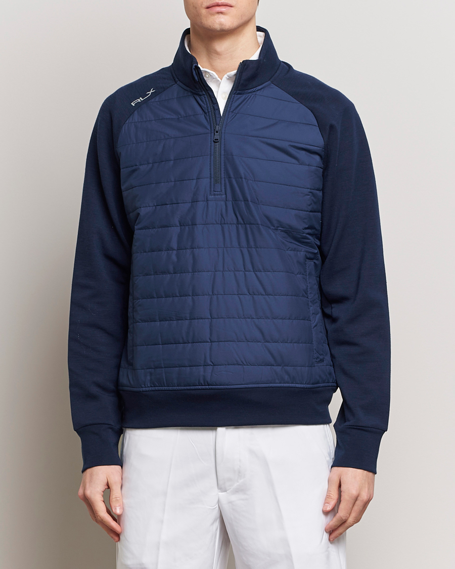 Herre | Gensere | RLX Ralph Lauren | Performance Hybrid Half Zip Refined Navy