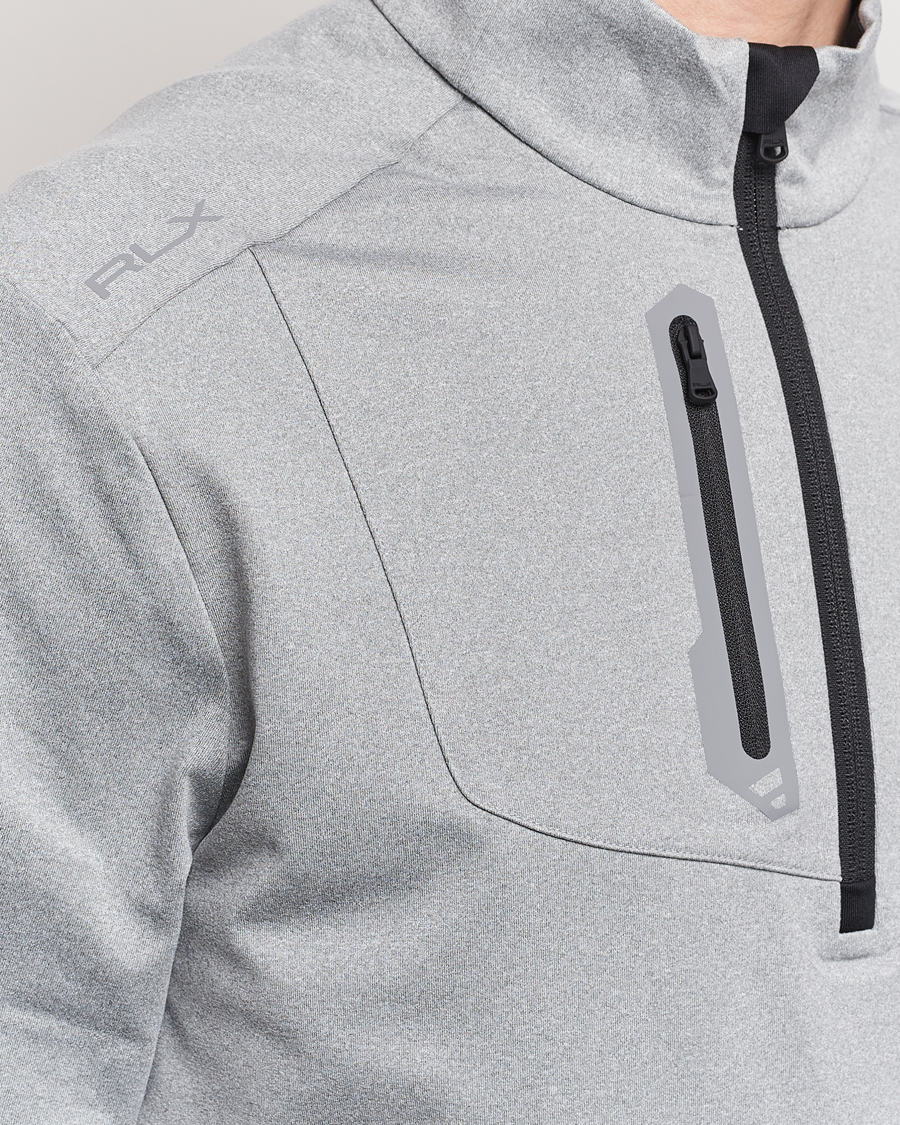 Herre | Gensere | RLX Ralph Lauren | Luxury Jersey Half Zip Andover Heather