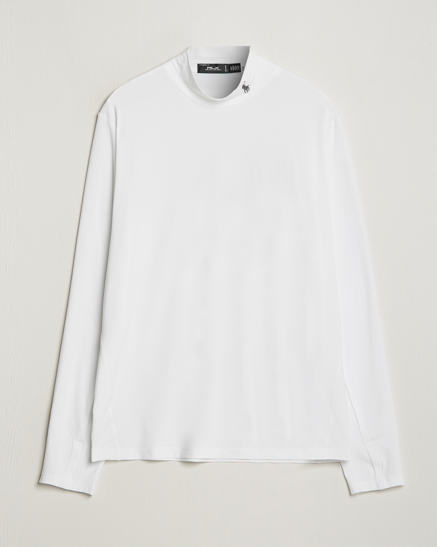 Herre | T-Shirts | RLX Ralph Lauren | Airflow Soft Compression Ceramic White
