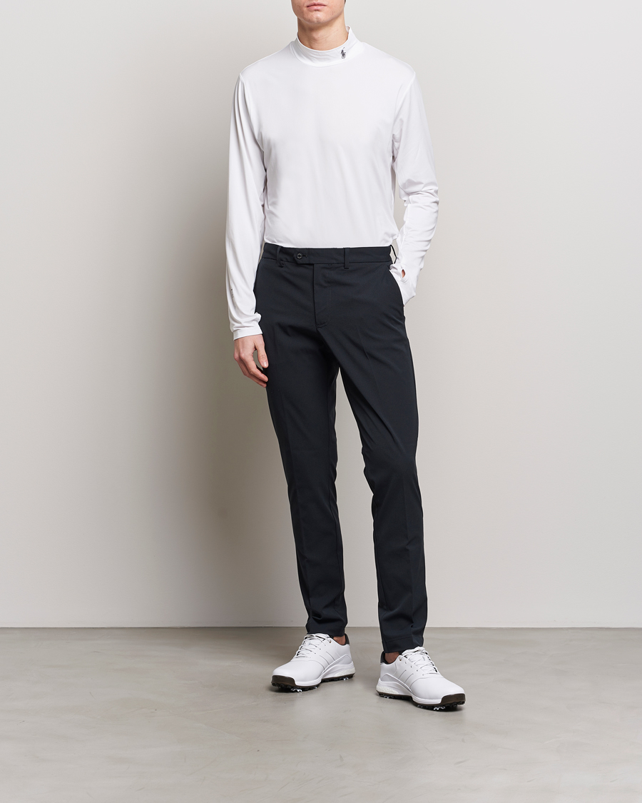 Herre | T-Shirts | RLX Ralph Lauren | Airflow Soft Compression Ceramic White
