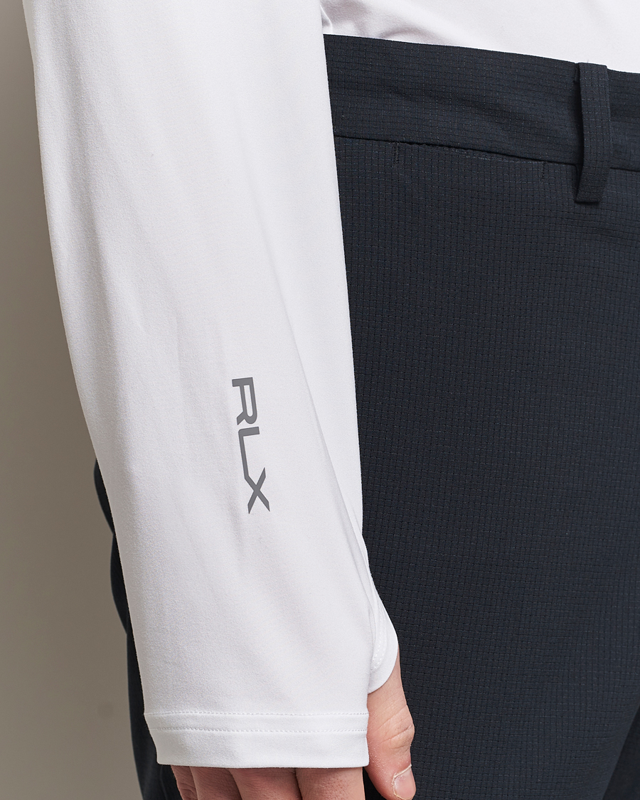 Herre | T-Shirts | RLX Ralph Lauren | Airflow Soft Compression Ceramic White