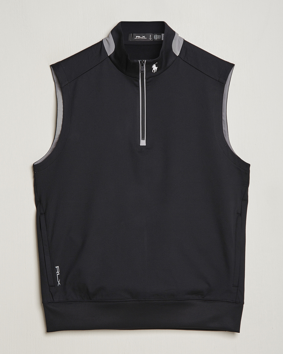 Herre | Gensere | RLX Ralph Lauren | Luxury Performance Vest Polo Black