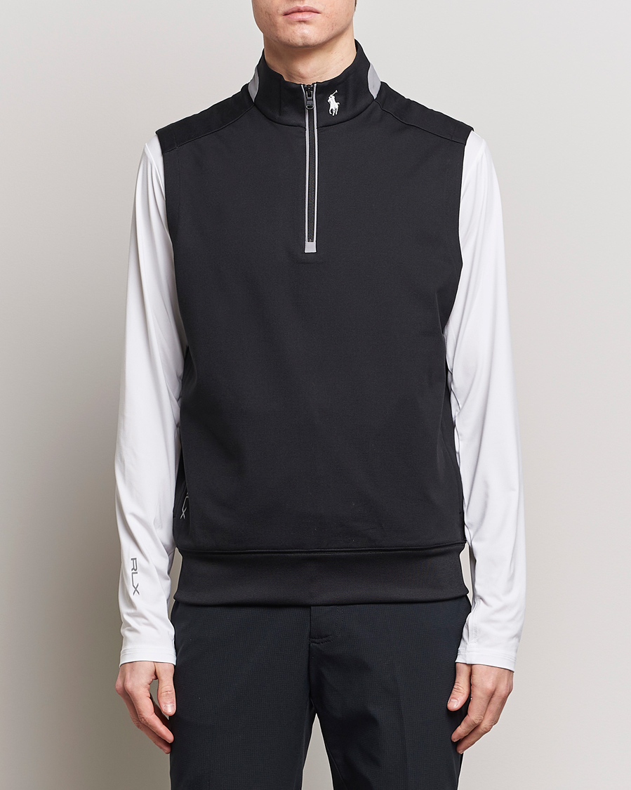 Herre | Gensere | RLX Ralph Lauren | Luxury Performance Vest Polo Black