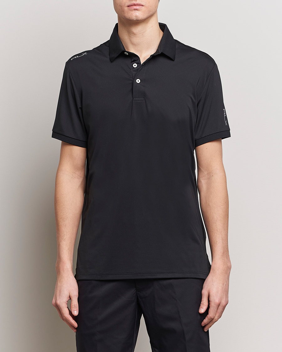 Herre | Kortermet piké | RLX Ralph Lauren | Airflow Active Jersey Polo Polo Black