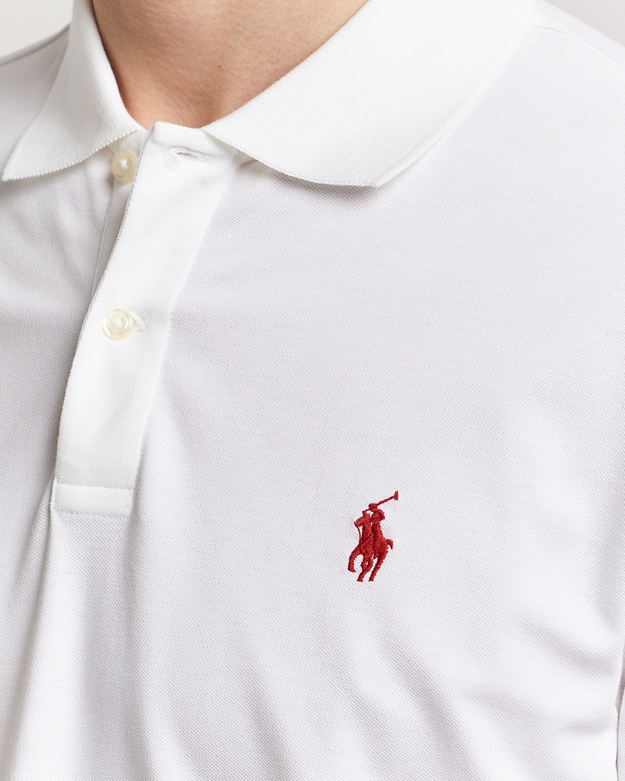 Herre | Pikéer | Polo Ralph Lauren Golf | Performance Stretch Polo Ceramic White