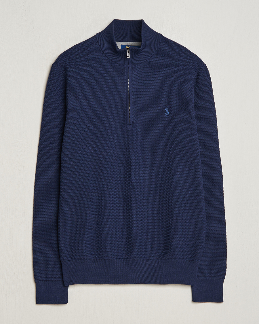 Herre | Gensere | Polo Ralph Lauren Golf | Cotton Jersey Half Zip Refined Navy