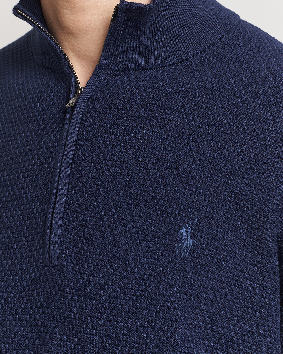 Herre | Gensere | Polo Ralph Lauren Golf | Cotton Jersey Half Zip Refined Navy