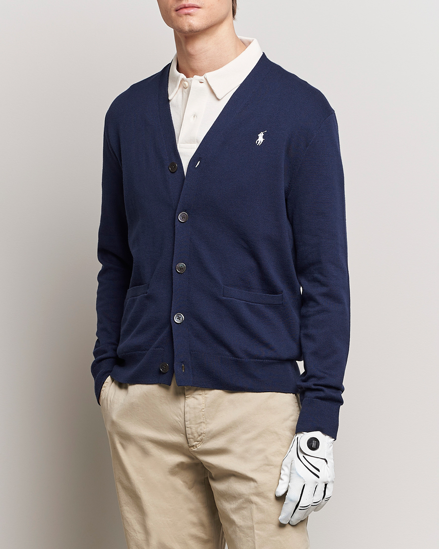 Herre |  | RLX Ralph Lauren | Cotton Cardigan Refined Navy