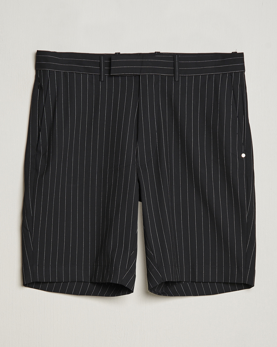 Herre | Shorts | RLX Ralph Lauren | Tailored Golf Shorts Black Pinstripe