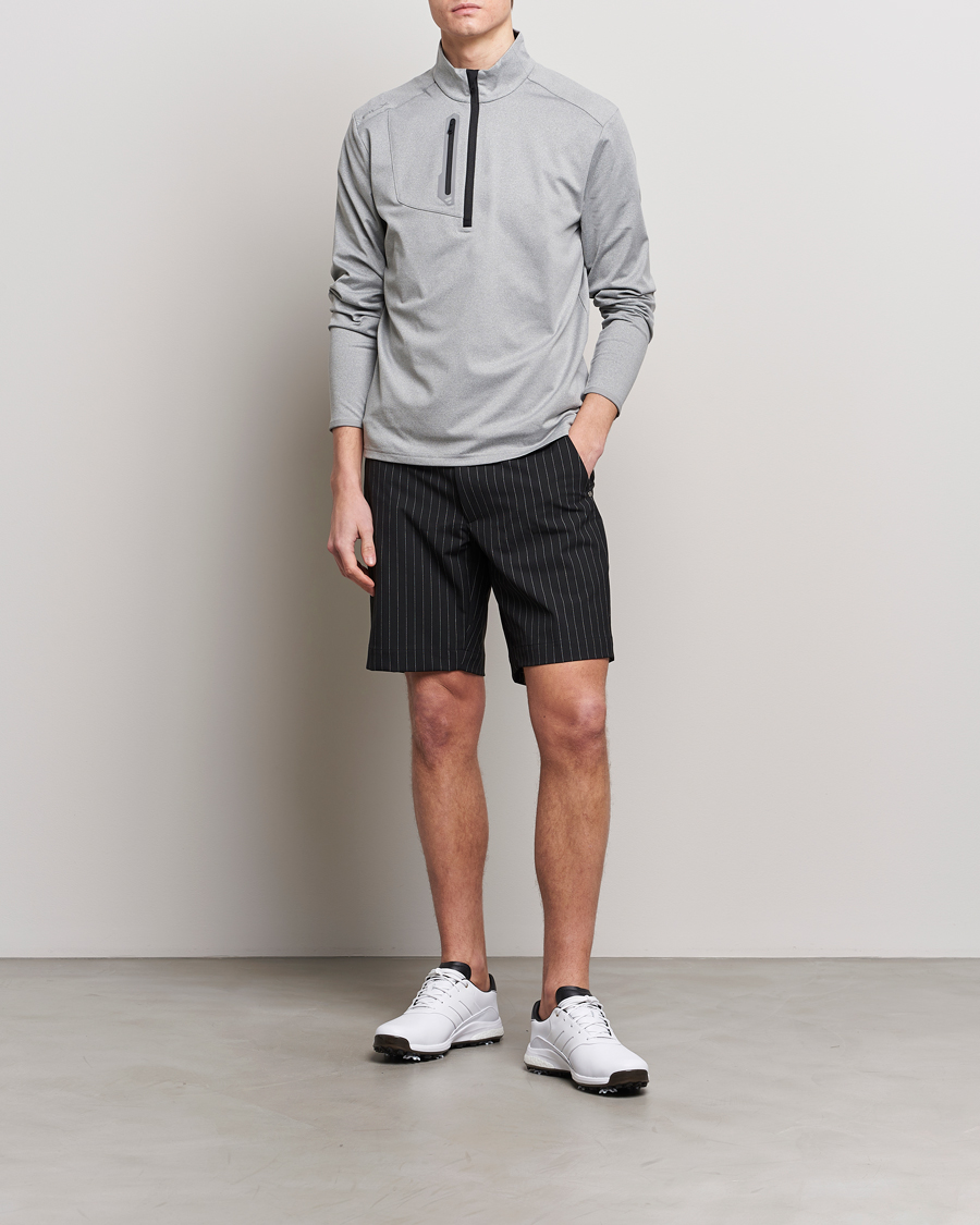 Herre | Shorts | RLX Ralph Lauren | Tailored Golf Shorts Black Pinstripe