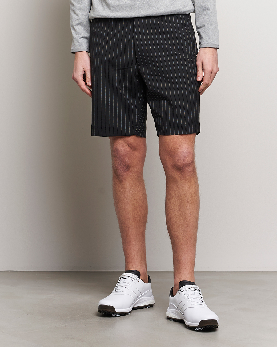 Herre |  | RLX Ralph Lauren | Tailored Golf Shorts Black Pinstripe