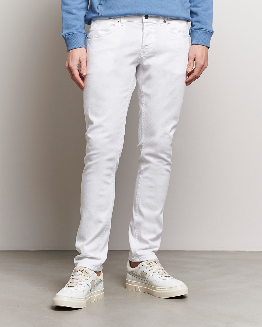 Herre |  | Dondup | George Bullstretch Jeans White