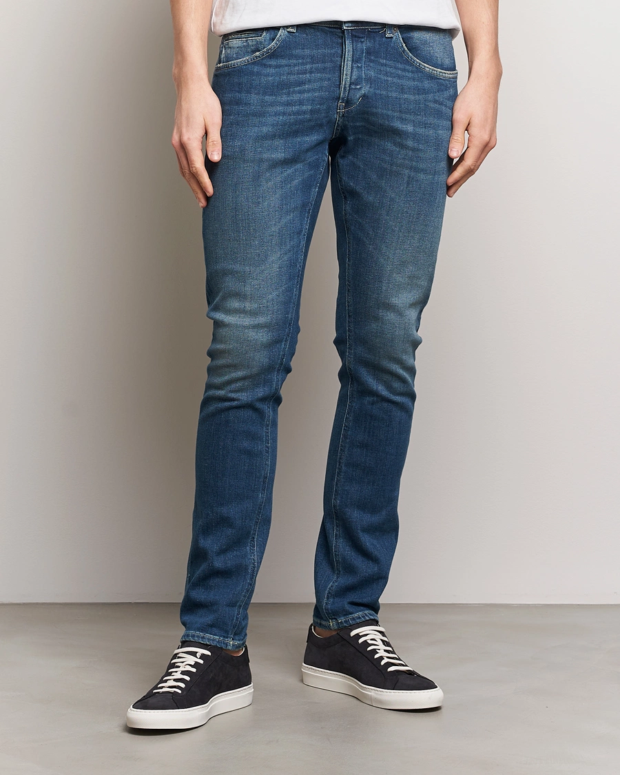 Herre | Blå jeans | Dondup | George Jeans Medium Blue
