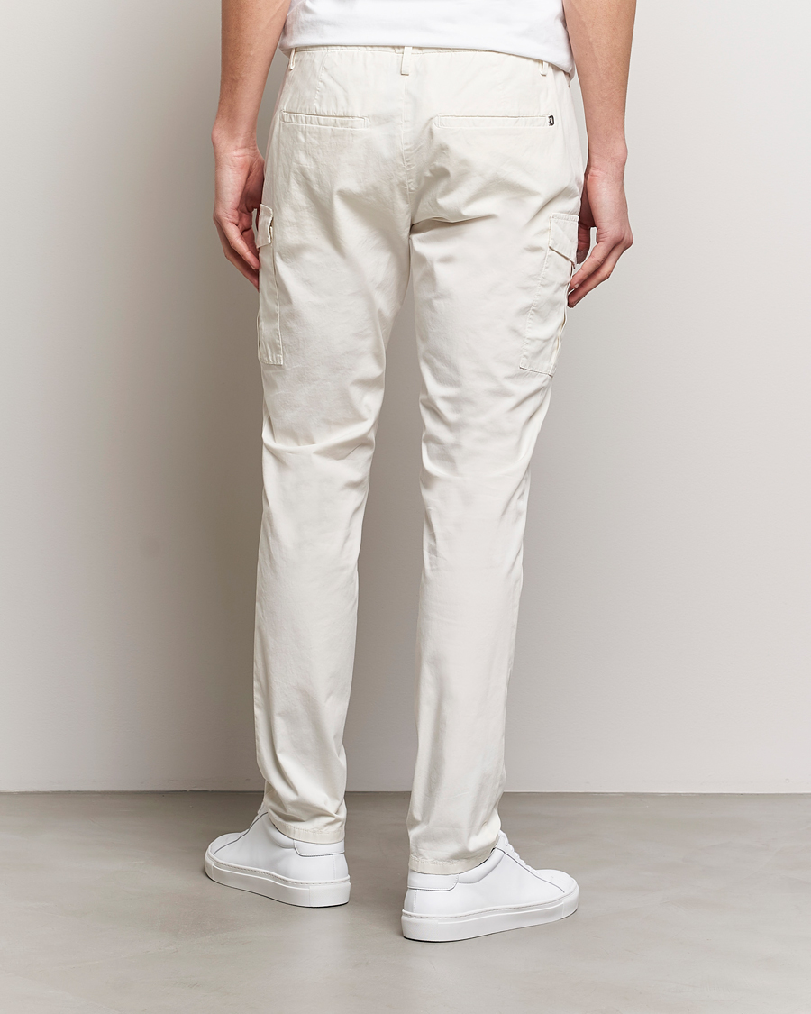 Herre | Bukser | Dondup | Eddie Cargo Pants Off White