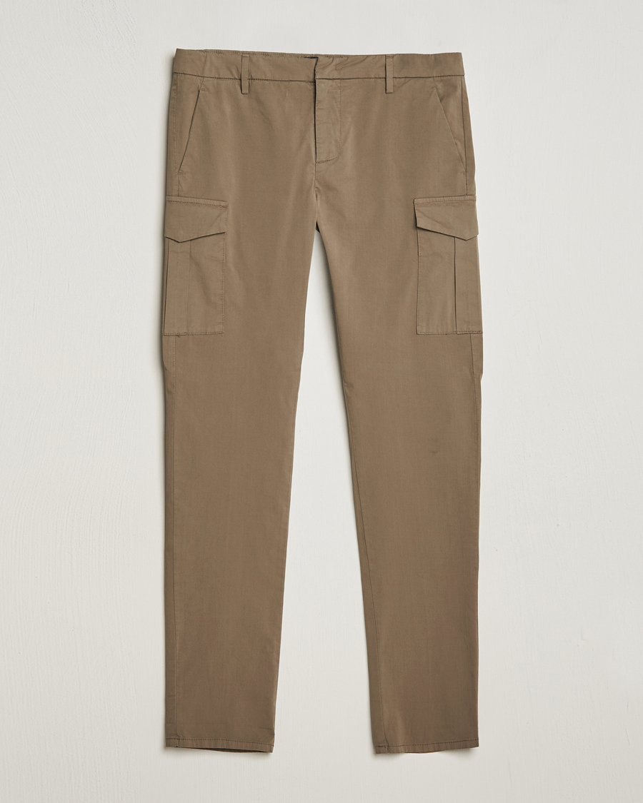 Herre | Bukser | Dondup | Eddie Cargo Pants Dark Beige
