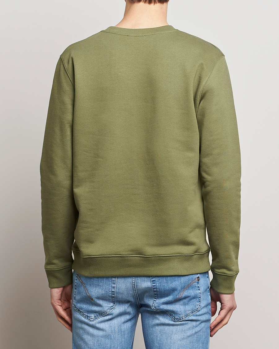 Herre | Gensere | Dondup | Loco Crew Neck Sweatshirt Olive Green