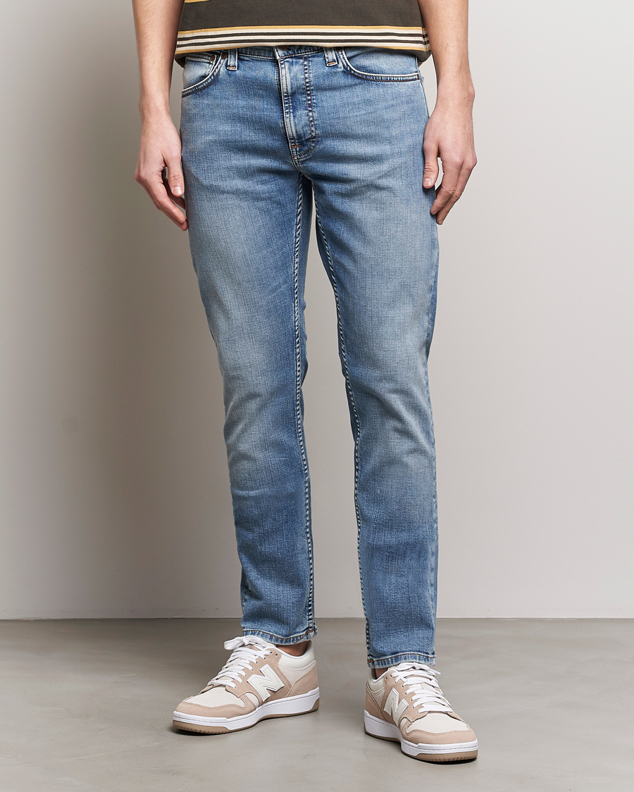 Herre | Contemporary Creators | Nudie Jeans | Lean Dean Jeans Broken Blue