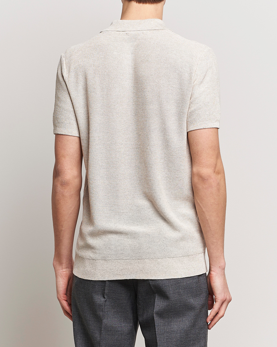 Herre | Pikéer | A.P.C. | Jay Knitted Polo Beige