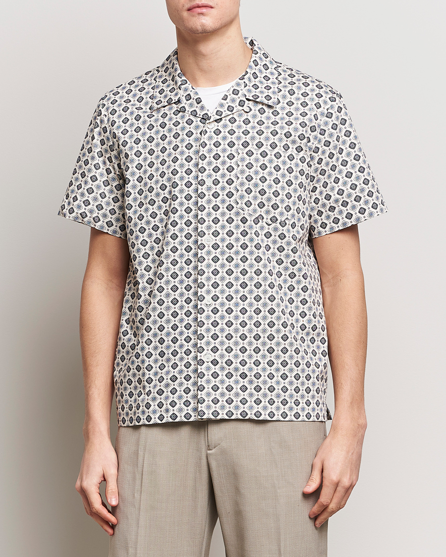 Herre | Contemporary Creators | A.P.C. | Lloyd Printed Resort Shirt Off White