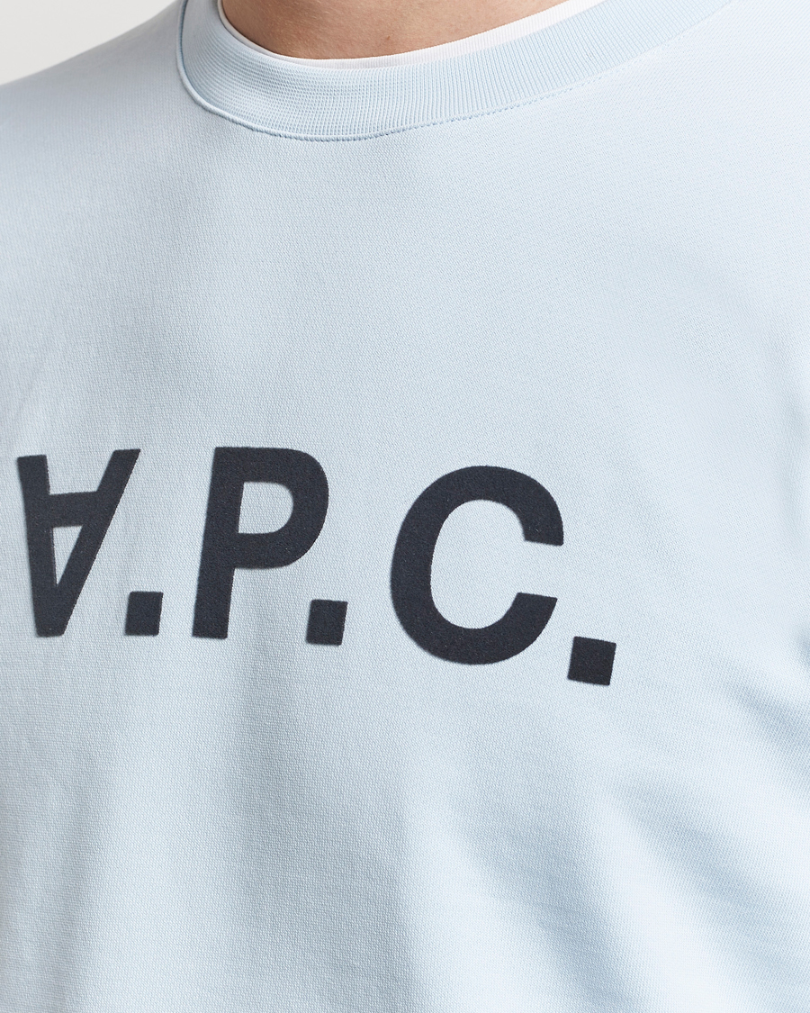 Herre | Gensere | A.P.C. | VPC Sweatshirt Light Blue