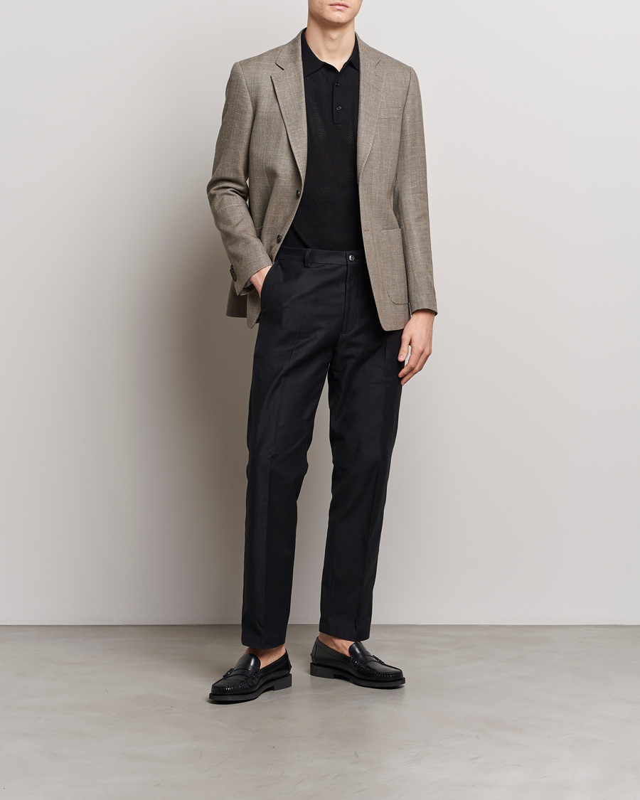 Herre | Dressjakker | Tiger of Sweden | Justin Herringbone Blazer Putty Beige