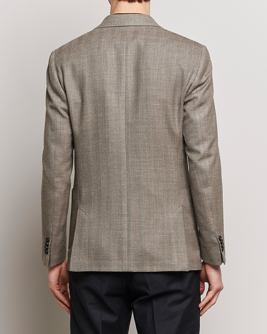 Herre | Dressjakker | Tiger of Sweden | Justin Herringbone Blazer Putty Beige