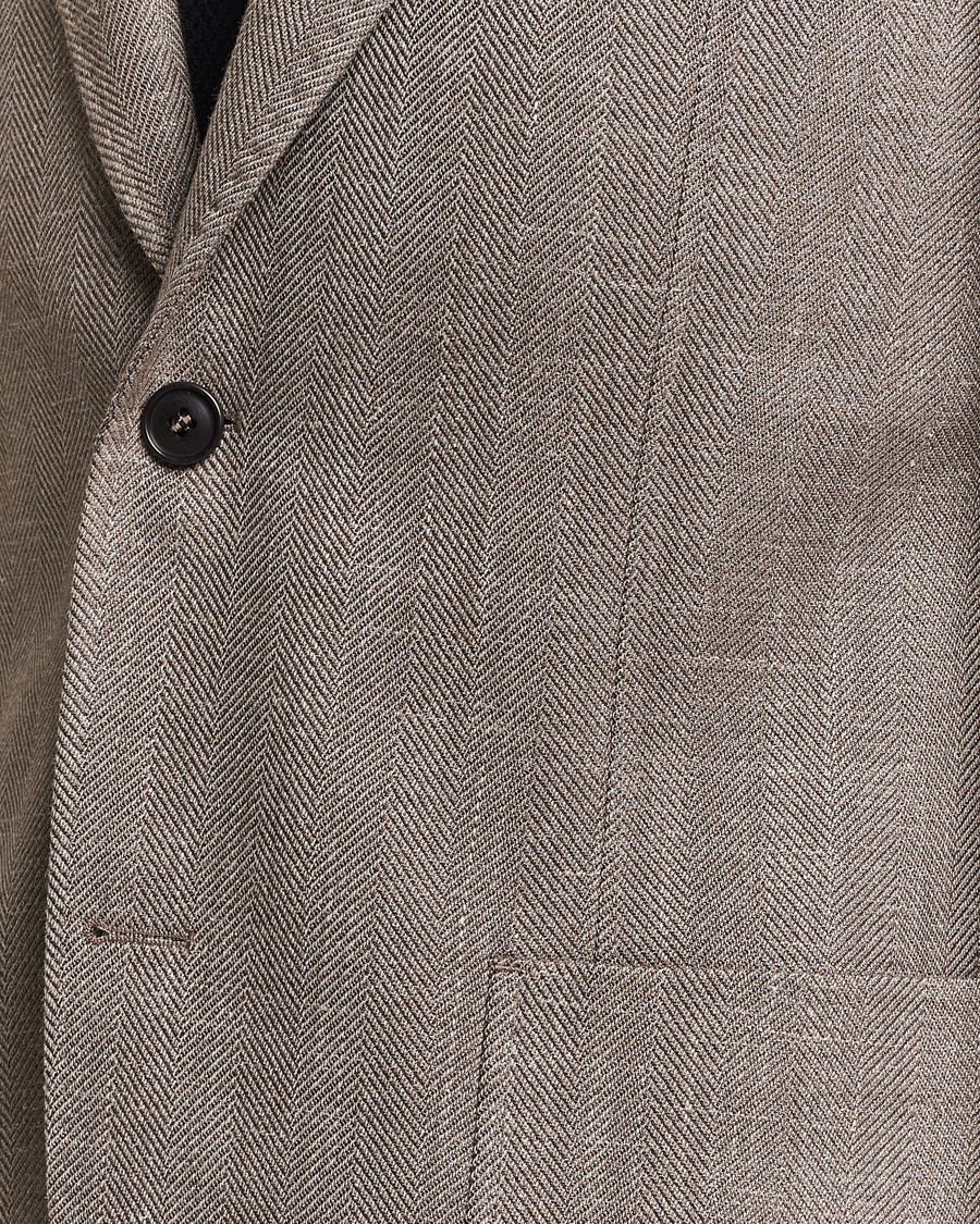 Herre | Dressjakker | Tiger of Sweden | Justin Herringbone Blazer Putty Beige