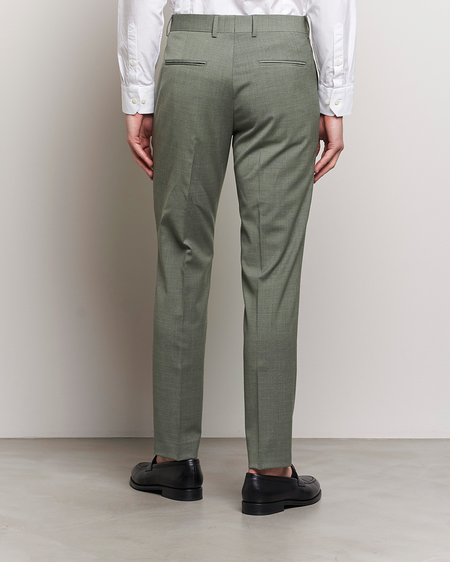 Herre | Bukser | Tiger of Sweden | Tenuta Wool Travel Suit Trousers Shadow