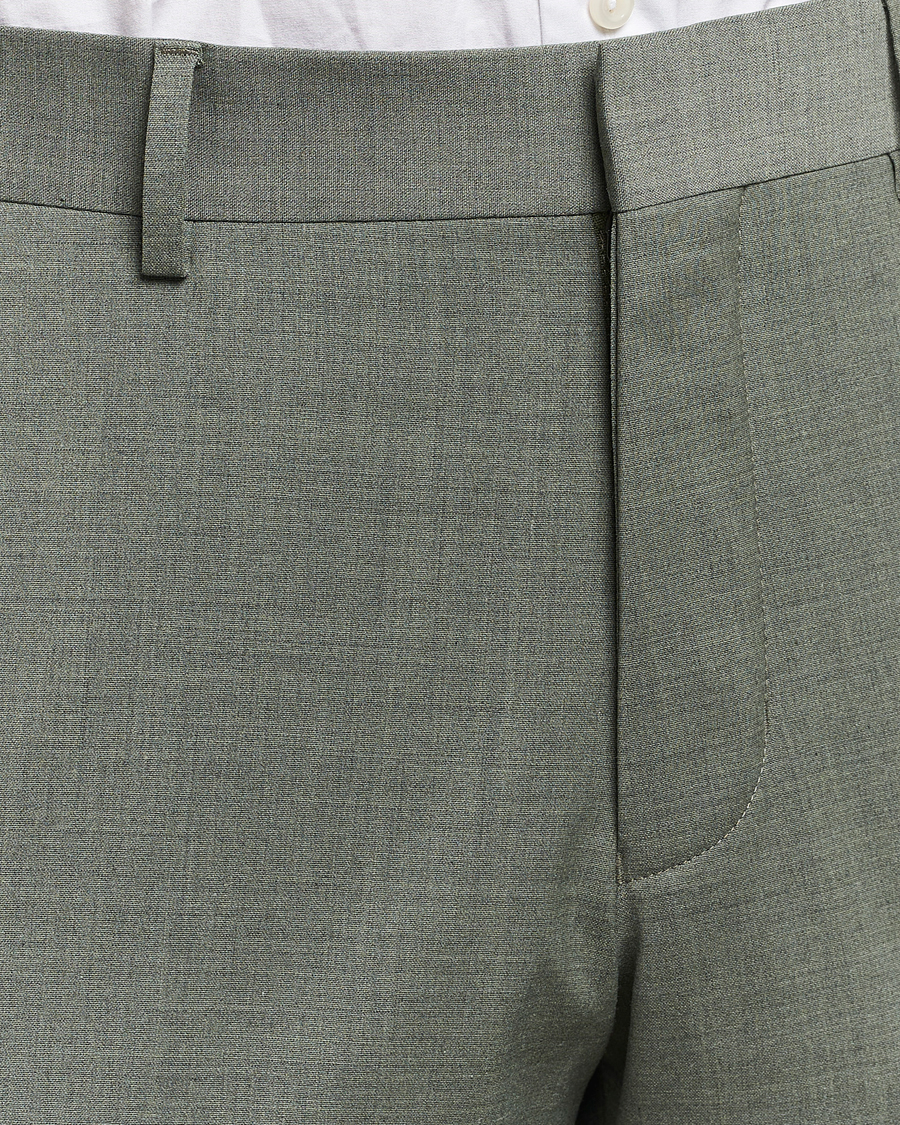 Herre | Bukser | Tiger of Sweden | Tenuta Wool Travel Suit Trousers Shadow