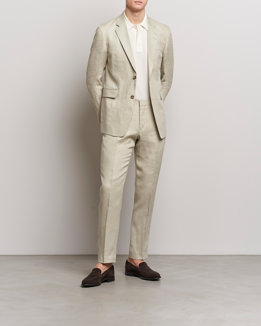 Herre | Dressjakker | Tiger of Sweden | Justin Linen Blazer Dawn Misty