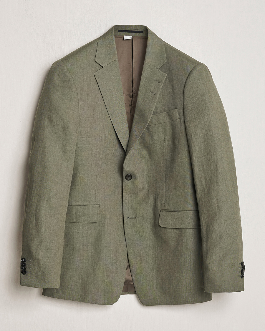 Herre | Dressjakker | Tiger of Sweden | Justin Linen Blazer Thyme