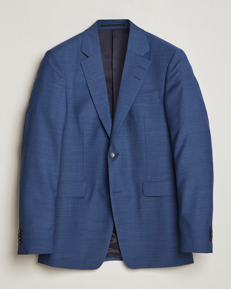 Herre | Dressjakker | Tiger of Sweden | Justin Wool Blazer Smokey Blue