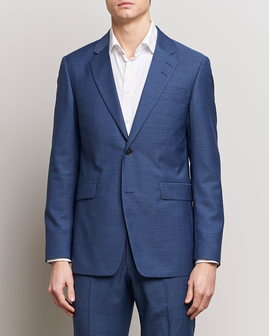 Herre | Dress | Tiger of Sweden | Justin Wool Blazer Smokey Blue