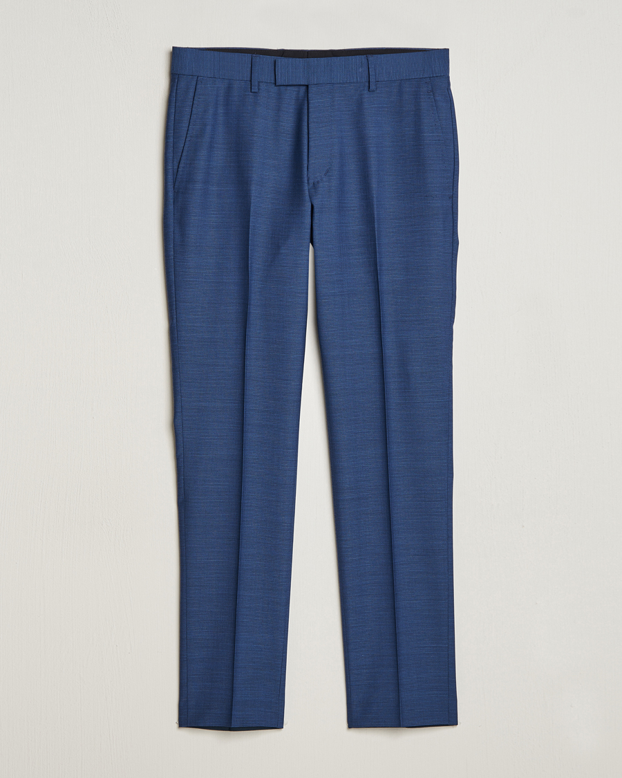 Herre | Bukser | Tiger of Sweden | Tenuta Wool Trousers Smokey Blue