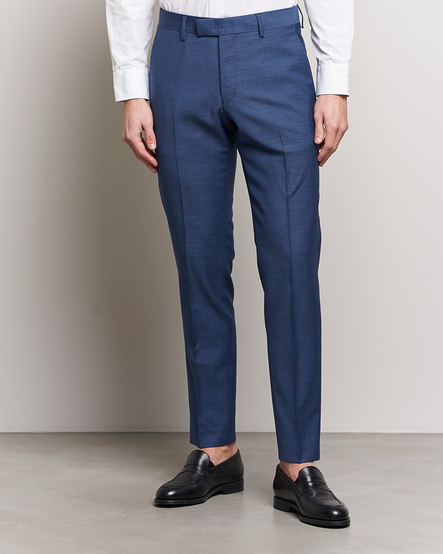 Herre | Business & Beyond | Tiger of Sweden | Tenuta Wool Trousers Smokey Blue