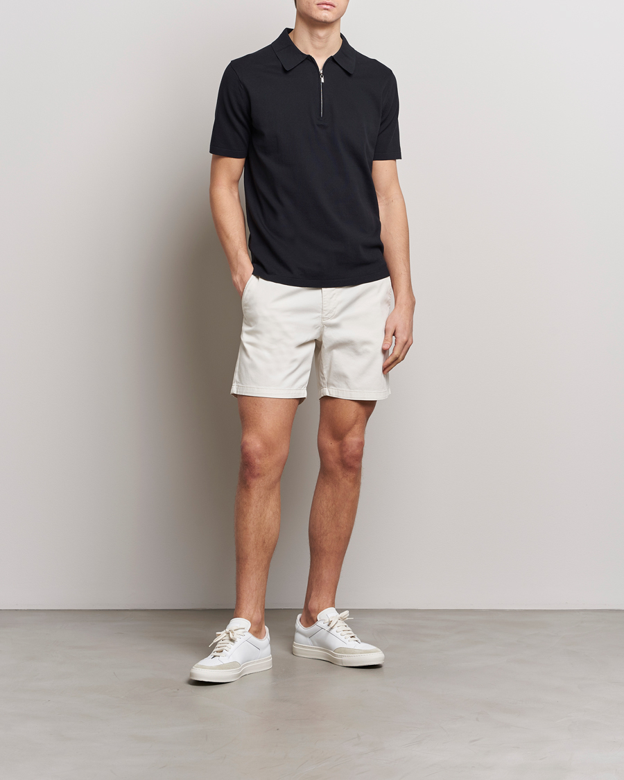 Herre | Shorts | Tiger of Sweden | Caid Cotton Chino Shorts Summer Snow