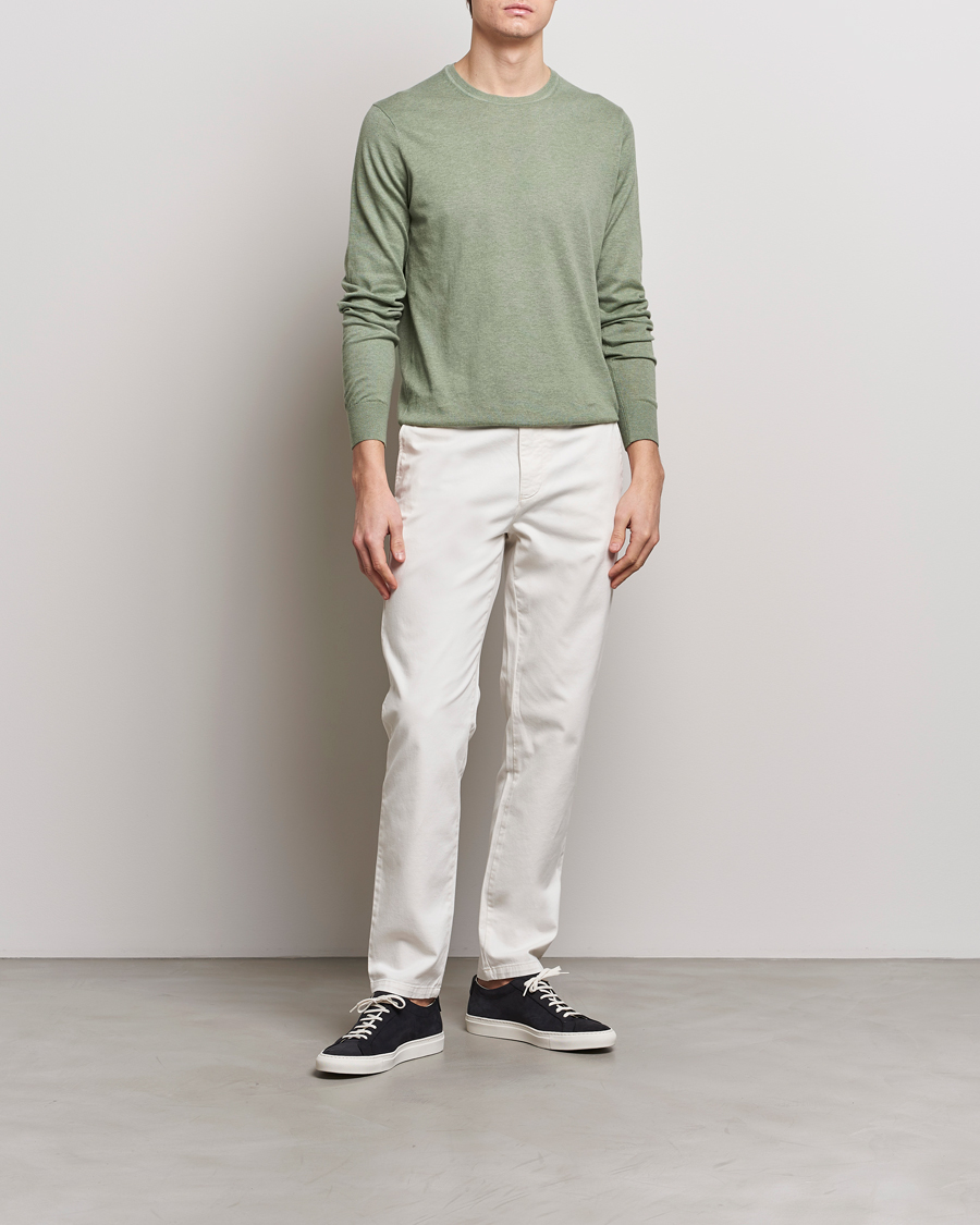 Herre | Bukser | Tiger of Sweden | Caidon Cotton Chinos Summer Snow