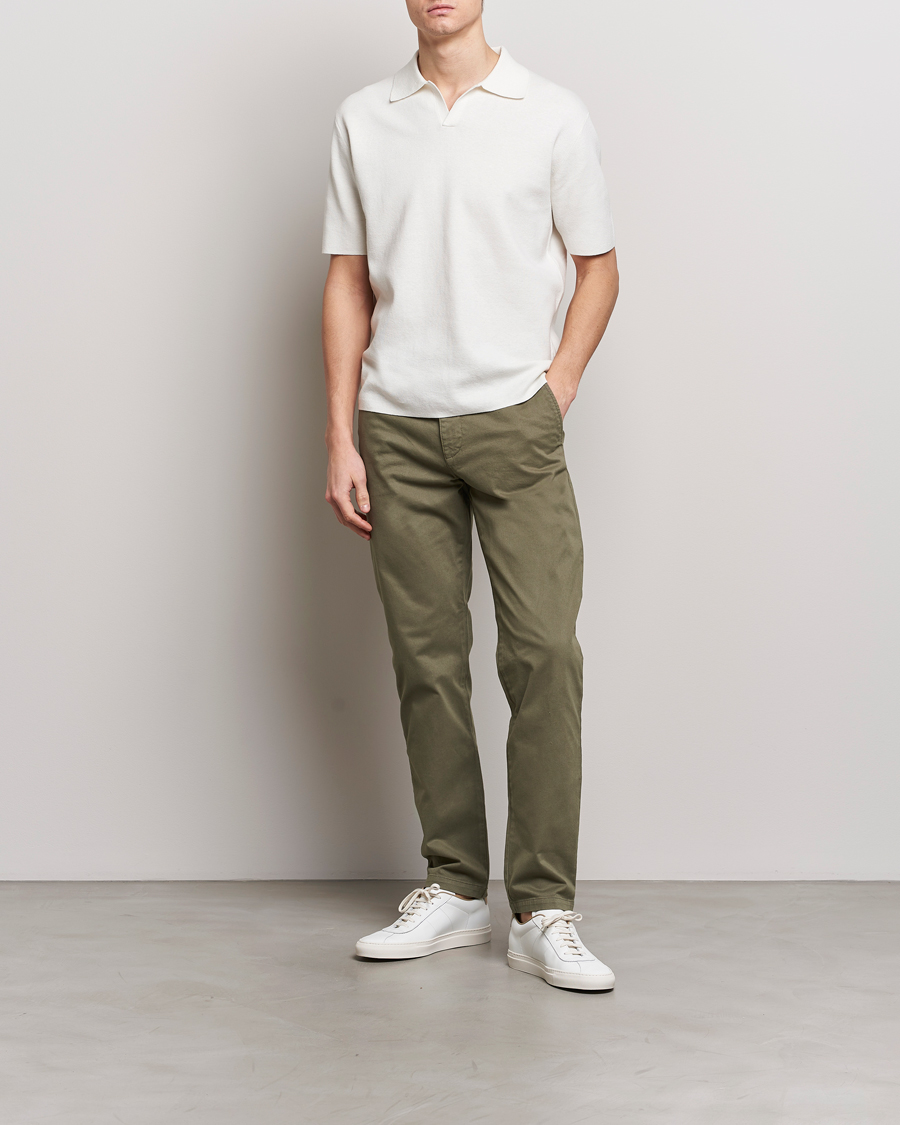 Herre | Bukser | Tiger of Sweden | Caidon Cotton Chinos Dusty Green
