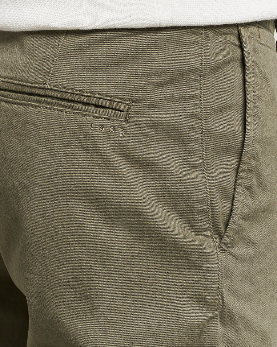 Herre | Bukser | Tiger of Sweden | Caidon Cotton Chinos Dusty Green