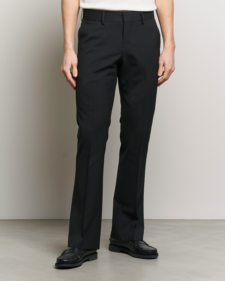 Herre | Business & Beyond | Tiger of Sweden | Trae Flare Trousers Black