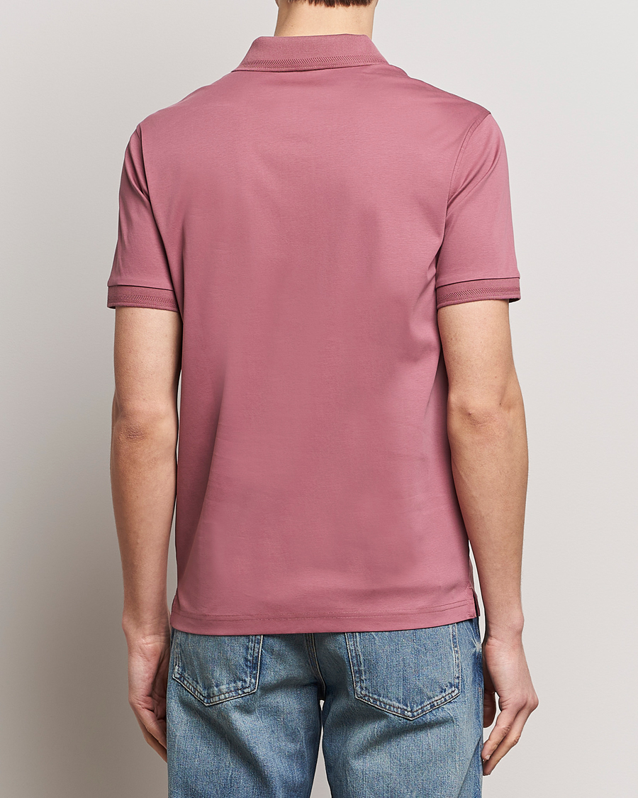 Herre | Pikéer | Tiger of Sweden | Riose Cotton Polo Rose Brown