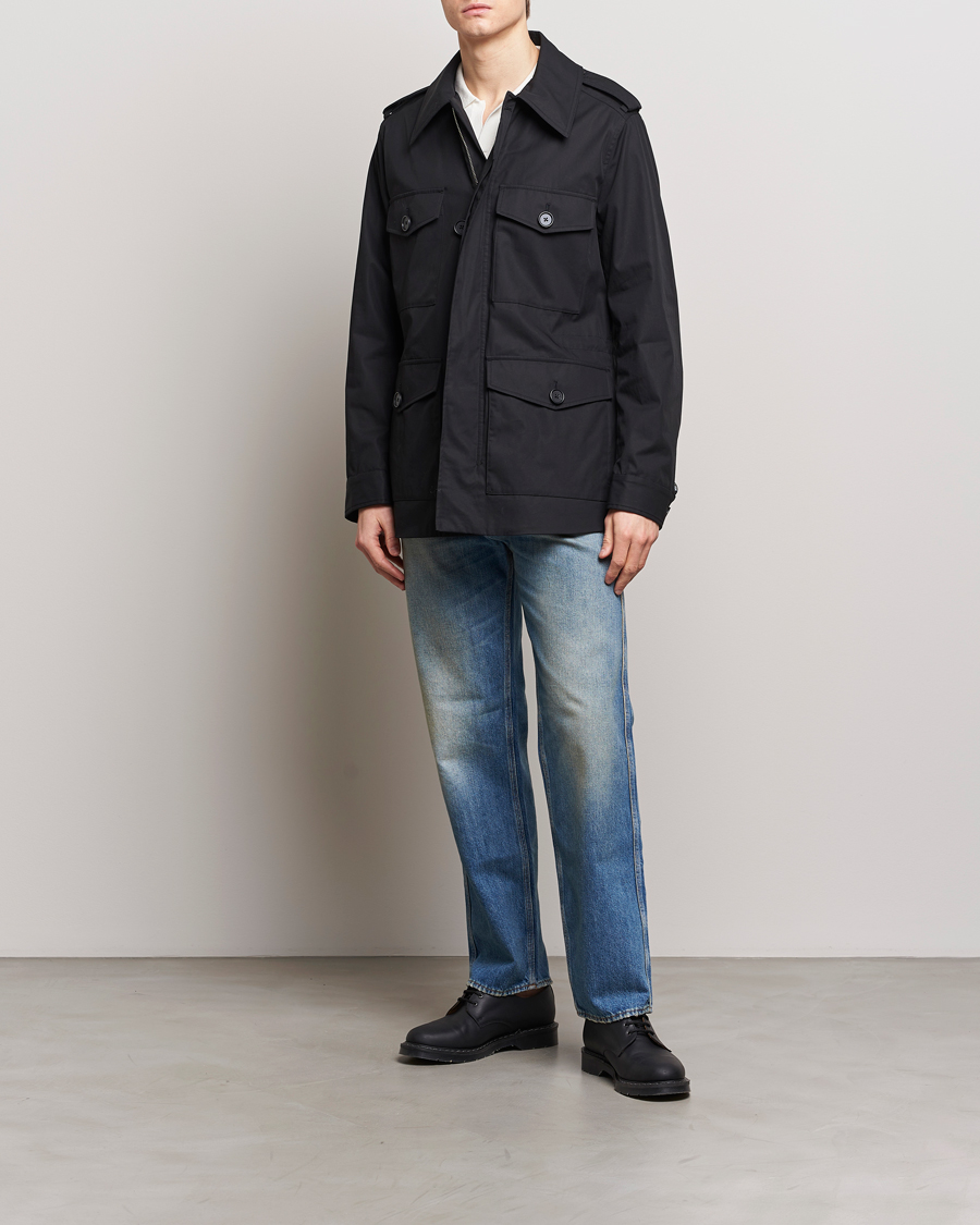 Herre |  | Tiger of Sweden | Bendrik Cotton Field Jacket Black