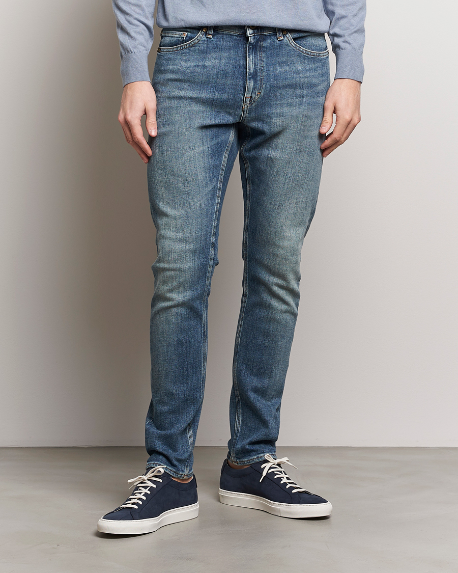 Herre | Business & Beyond | Tiger of Sweden | Evolve Jeans Medium Blue