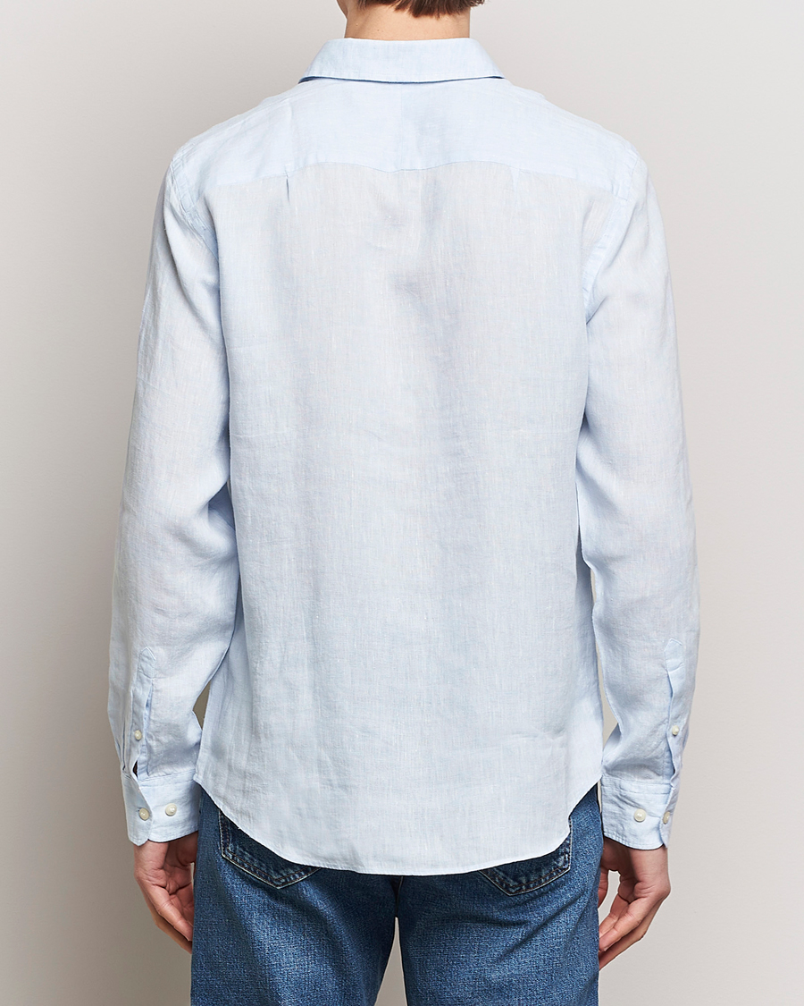 Herre | Skjorter | Tiger of Sweden | Spenser Linen Shirt Light Blue