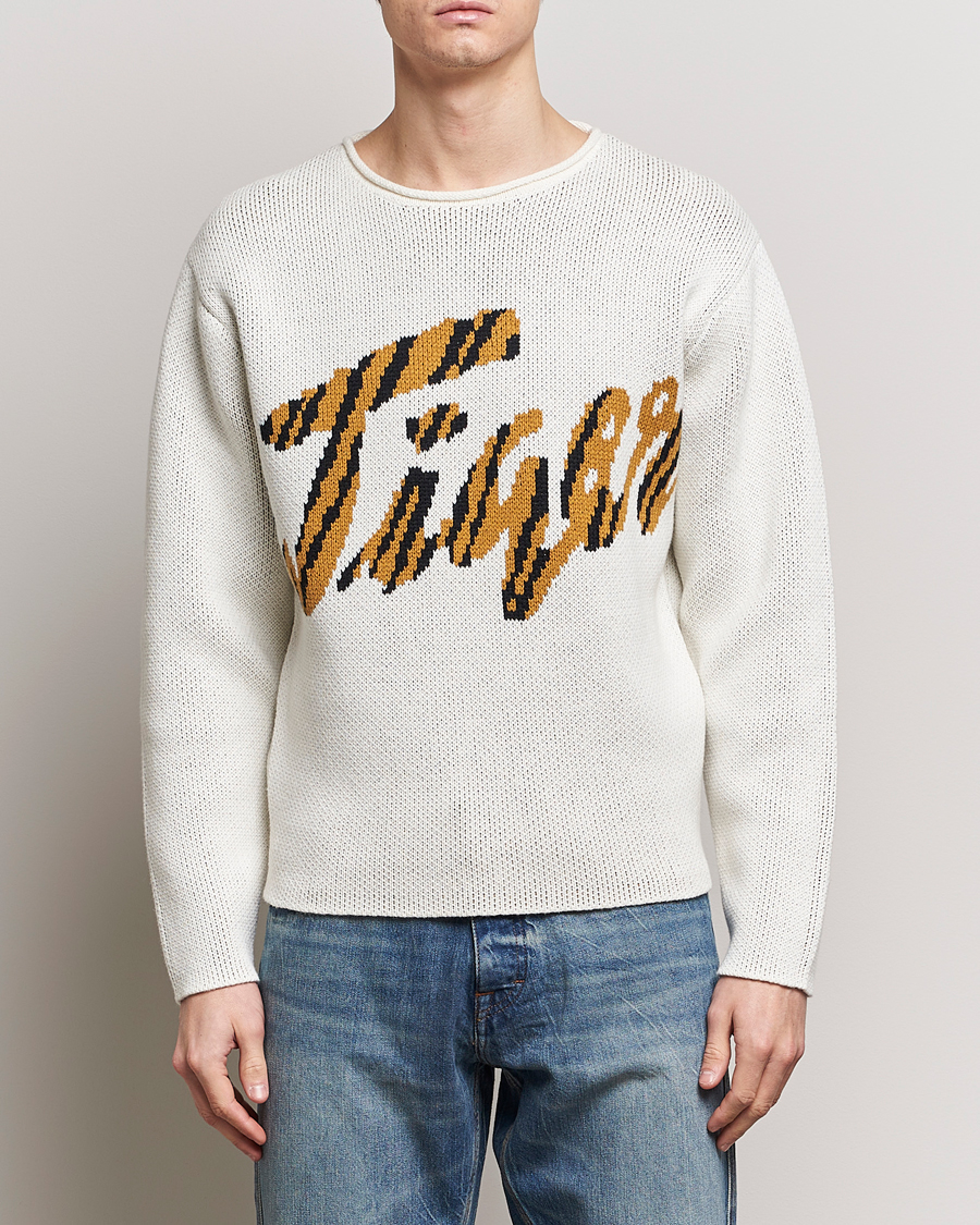 Herre | Gensere | Tiger of Sweden | Bobi Heavy Knitted Sweater Off White