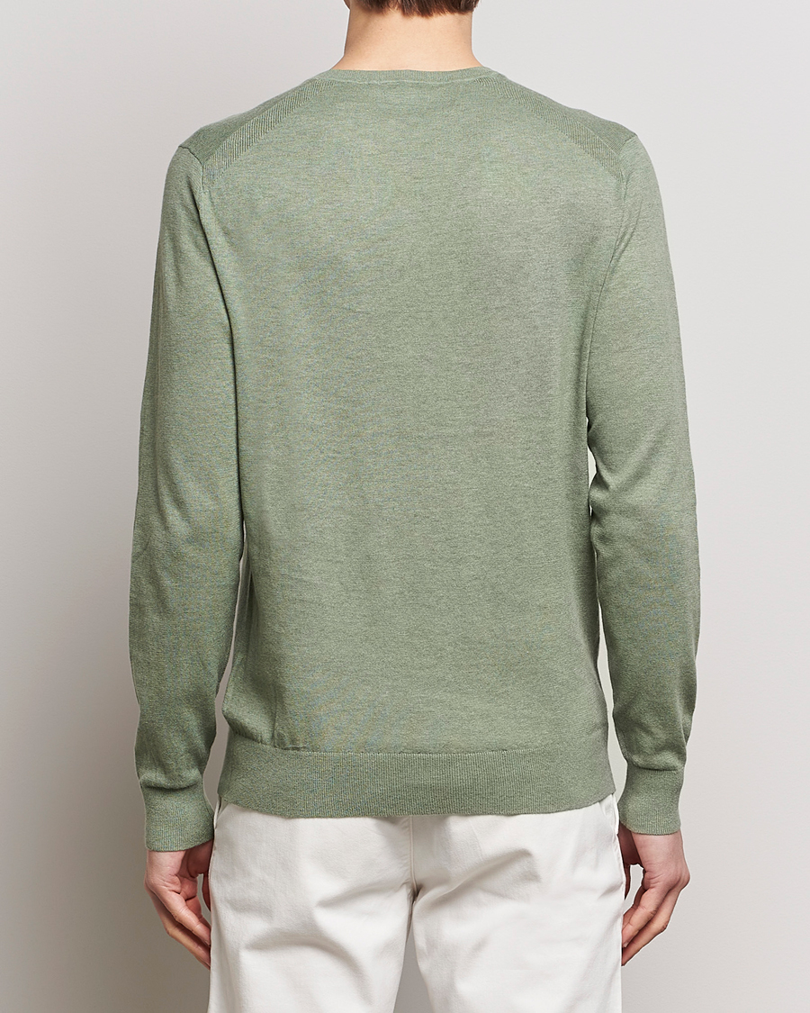 Herre | Gensere | Tiger of Sweden | Michas Cotton/Linen Knitted Sweater Shadow