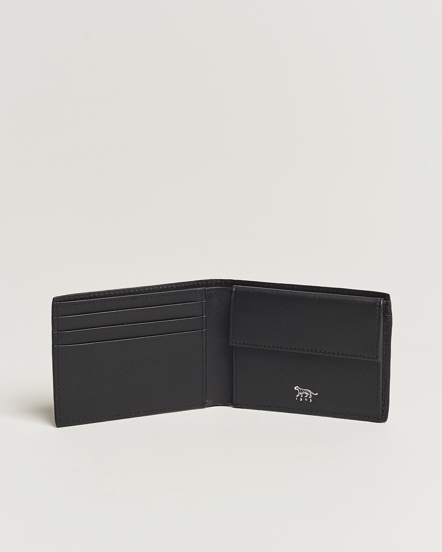 Herre | Business & Beyond | Tiger of Sweden | Wivalius Grained Leather Wallet Black