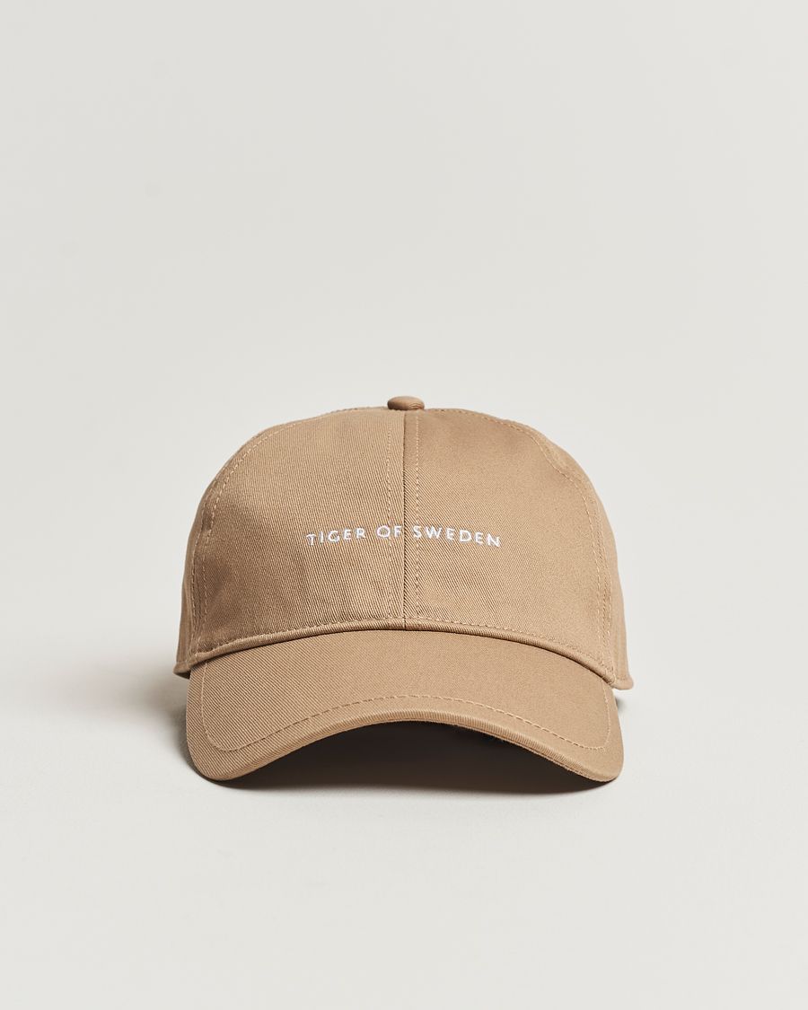 Herre | Tiger of Sweden Hent Cotton Cap Putty Beige | Tiger of Sweden | Hent Cotton Cap Putty Beige