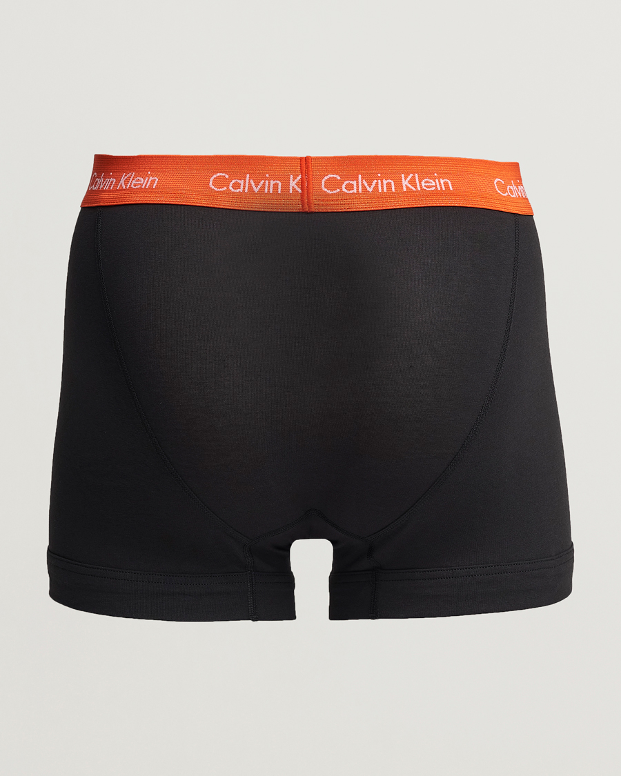 Herre | Trunks | Calvin Klein | Cotton Stretch Trunk 3-pack Red/Grey/Moss